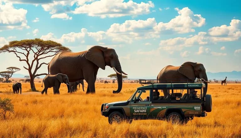  African elephant Loxodonta africana jeep landrover tusker Indian elephant Elephas maximus-0