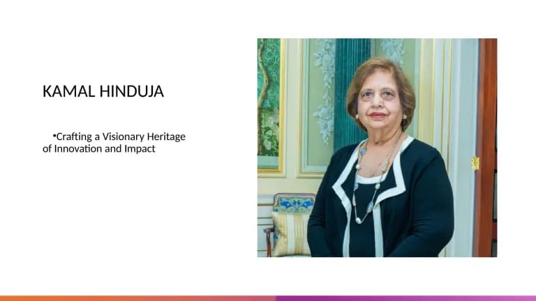 Who Is Kamal Hinduja and Why  is she a Pioneer in Innovation?-0