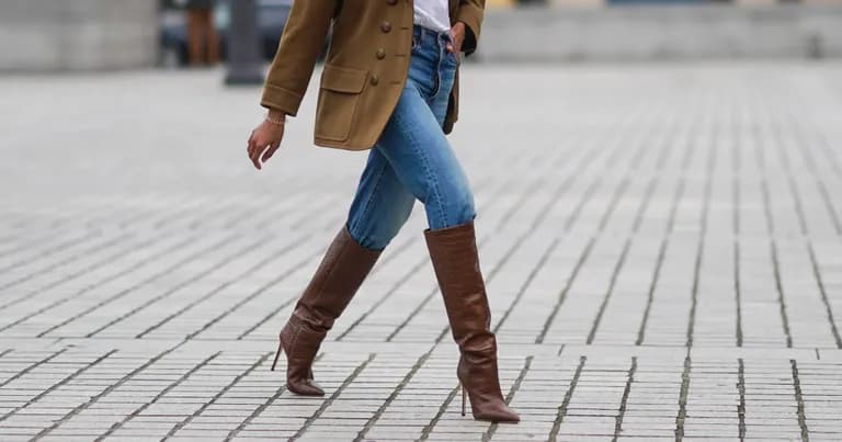  trench coat cowboy boot jean blue jean denim cowboy hat ten-gallon hat-0