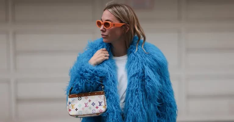  fur coat feather boa boa stole sunglasses dark glasses shades-0