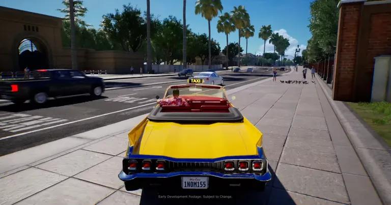  convertible cab hack taxi taxicab racer race car racing car sports car sport car-0