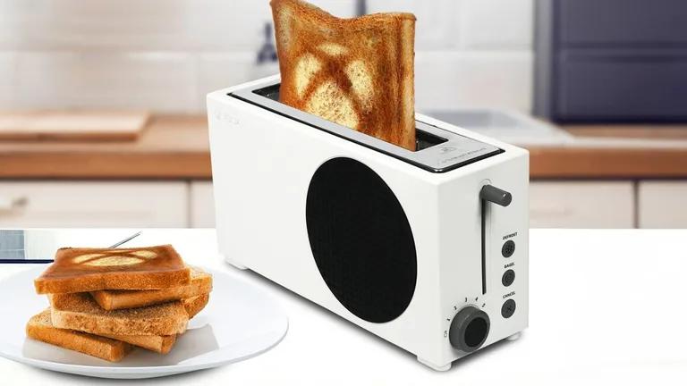  toaster French loaf microwave microwave oven waffle iron-0