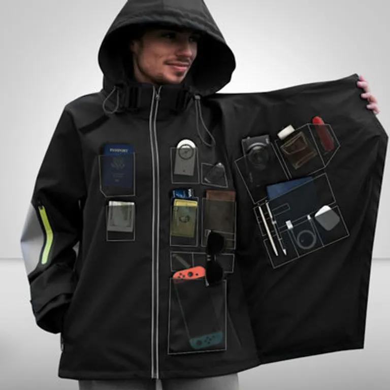  cloak sweatshirt bulletproof vest poncho-0