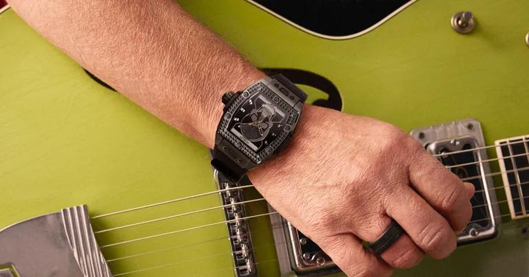  pick plectrum plectron electric guitar acoustic guitar digital watch-0