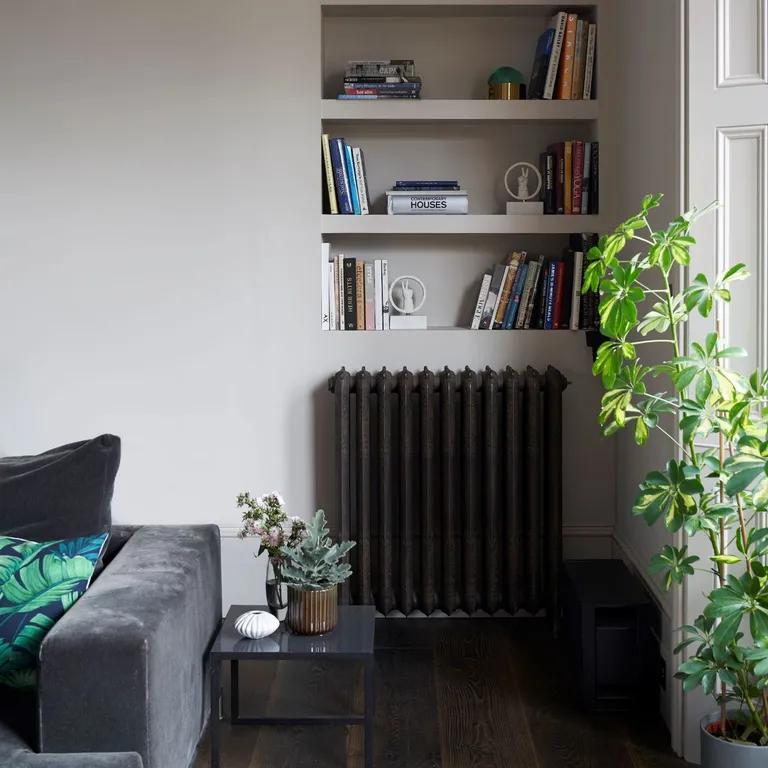  radiator bookcase space heater library-0