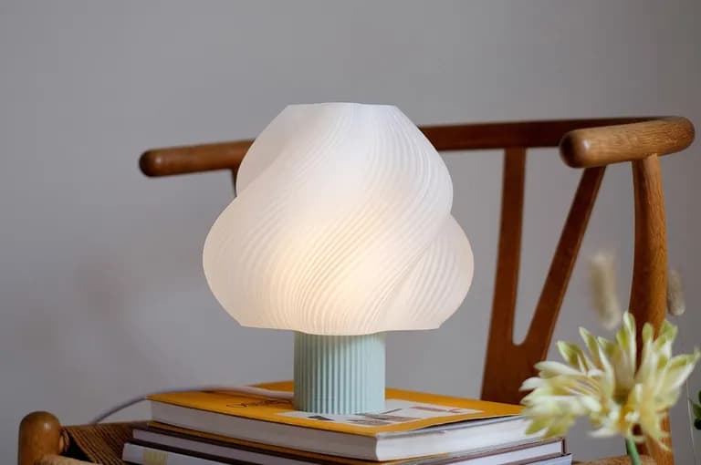  table lamp lampshade lamp shade rocking chair rocker spotlight spot-0