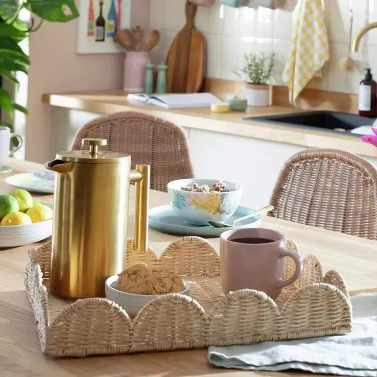  coffeepot dining table board tray hamper-0