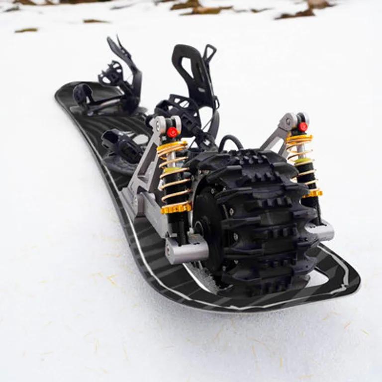  snowmobile disk brake disc brake half track snowplow snowplough-0