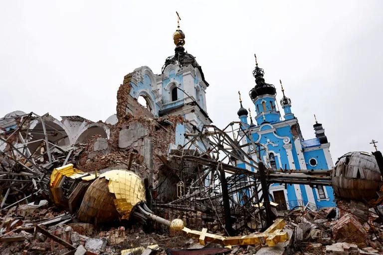  monastery church church building dome wreck-0