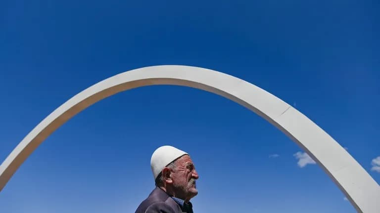  steel arch bridge triumphal arch bow mosque-0