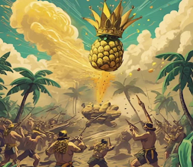  pineapple ananas comic book custard apple cauliflower-0