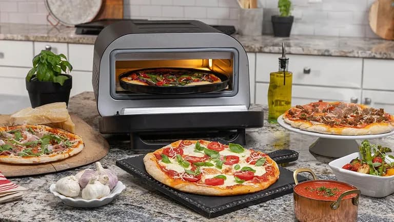  pizza pizza pie microwave microwave oven rotisserie toaster-0